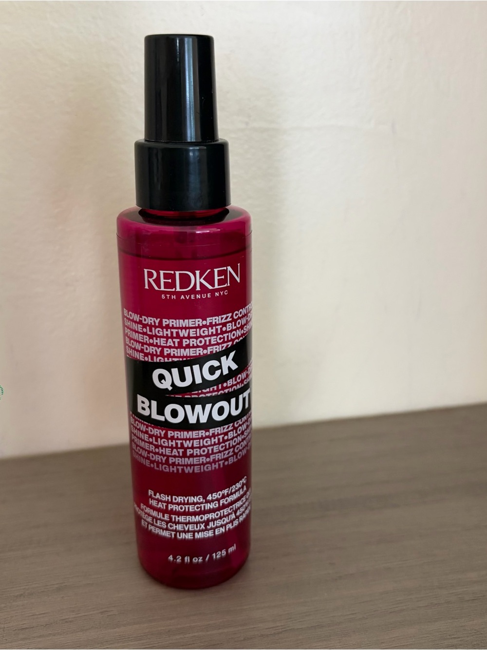 Redken Quick Blowout Heat Protecting Blowdry Spray  4.2oz/125ml New!